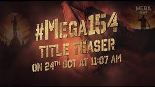 Mega154 Teaser Glimpse || Megastar Chiranjeevi || Ravi Teja || Shruti Haasan || Bobby || DSP