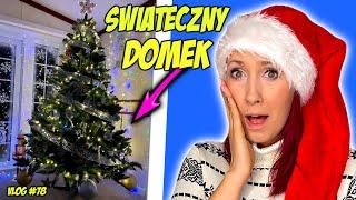 ŚWIĄTECZNY DOMEK  *przesadziłam* Ubieramy choinkę  Marivo Vlog #78