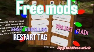 The best gorilla tag copy (FREE STICK/ APP LAB+BARK MOD MENU)