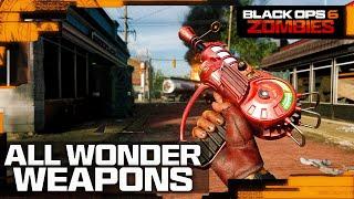 BLACK OPS 6 ZOMBIES GAMEPLAY: ALL WONDER WEAPONS!