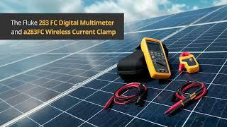 FLUKE 283FC Solar Multimeter and Clamp - Solar photovoltaic (PV)