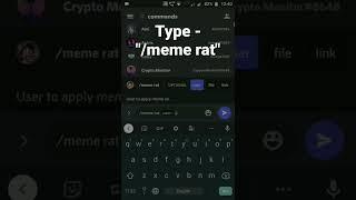 How to get Rat meme in Discord using koya bot #roduz #discord #meme #memes #koya #koyabot