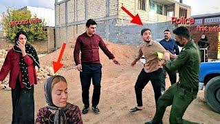 The husband's attempt to throw out the second wife and protect Zahra