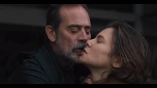 Negan and Maggie Kiss Scene in the Walking Dead City, Ai rewrites Maggie and Negan