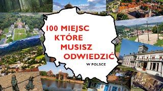 100 Miejsc w POLSCE które MUSISZ odwiedzić w to lato