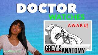 ANESTHESIOLOGIST DOCTOR REACTS to GREY'S ANATOMY | Anesthesia Awareness! - Medical Drama Review!