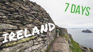 IRELAND - A Southern Roadtrip in 7 Days - Skellig Michael, Ring of Kerry, Cliffs of Moher, Galway