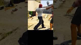 Gta 5 Street Fight Franklin Funny #gta5 #funny