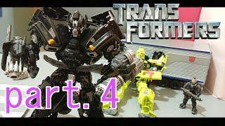 Transformers-Stop Motion-變形金剛-停格動畫-[Revenge of the decepticons]part.4