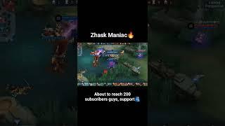 This is how you get Maniac with zhask #mlbb #viral #zhask #zhaskmlbb #mobilelegends #mlbbshorts