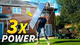 We TRANSFORMED This Pathetic Solar Array!