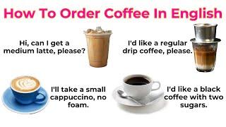 How To Order Coffee In English | Kiwi English