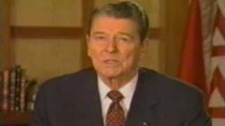 President Reagan Speaks About TKE