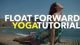 Free yoga tutorial with Amanda Dee - Simple tricks to learn to float forward in yoga