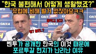 벤투 한국생활 경험담에 포르투갈 현지가 경악한 이유