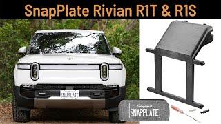 SnapPlate for Rivian R1T & R1S (Gen1 & Gen2)