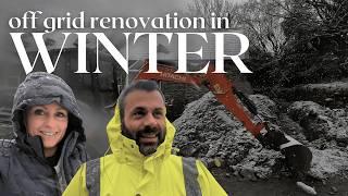 Winter cottage renovation REALITY | restoring our Irish farmhouse