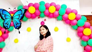 Flower Balloon Arch | Flower Design balloon decoration | Flower balloon arch for wedding |