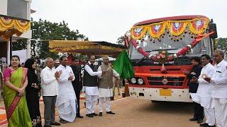 50 NEW BUSES INAUGURATION ON THE OCCASION OF 78TH 15TH AUGUST INDEPENDENCE DAY