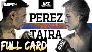 UFC Vegas 93 Predictions Perez vs Taira Full Card Betting Breakdown