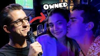 Comedian DESTROYS Obnoxious Woman & Makes Her Boyfriend Leave Her