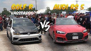 Golf R Full Stage 3 "Vagstardo" vs Audi RS 5 | Arrancones