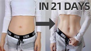 Get Abs in 21 DAYS | 12 Min Beginner Friendly Abs Workout, No Jump, No Equipment