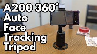 360° Auto Face Tracking Tripod | Essential Gear for Lone Wolf Content Creators