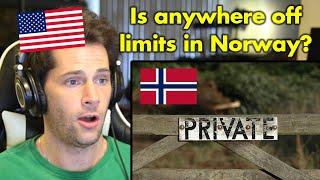 American Reacts to Allemannsretten | Norwegian Right to Roam