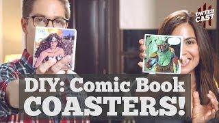 DIY: Comic Book Coasters w/ Jennifer Landa | DweebCast | OraTV