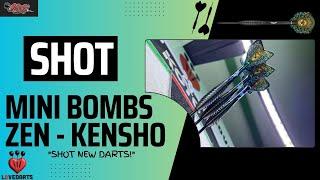 LoveDarts - SHOT Launch Nov 23 - SHOT ZEN - KENSHO - 23g. MINI BLACK BOMBS