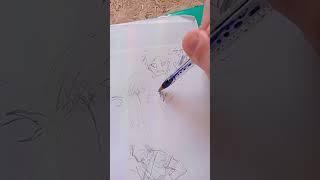 Cómo dibujar efecto electricidad #art #tutorial #drawing #artshorts #artist #comodibujar #shorts