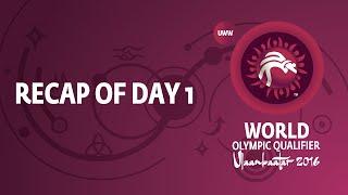 Recap from Day 1 of the World Olympic Qualifier | #UB2016