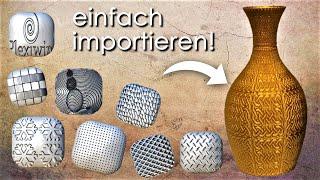 Schöne Oberflächen & Texturen auf ALLE 3D-Modelle OHNE selbst zu konstruieren?! (Tipp des Monats #3)