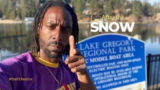 Trout Season | Lake Gregory Fishing After the SNOW | Garlic PowerBait and Mouse Tails #theFitRealtor