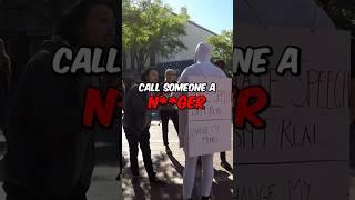 Woke Liberal SCREAMS N-Word In Public!