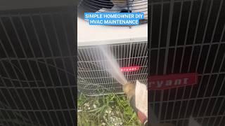 SIMPLE HOMEOWNER HVAC MAINTENANCE #hvac #diy #airconditioning #florida #hack