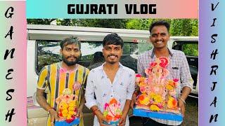 Ganesh Visharjan  Vlog  || Vadodara || Gujrati Vlog || Kunnu