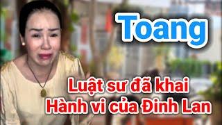 Luật sư đã khai nhận hành vi nhận tiền của Đinh Lan từ nước ngoài rất khủng | Gấc Việt