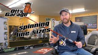 Ott’s Garage: Line size selection for spinning rods