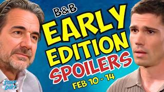 Bold and Beautiful Early Edition Spoilers Feb 10-14: Ridge Romantic & Finn Fumbles #boldandbeautiful