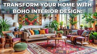 Transform Your Home with Boho Interior Design: 10 Mind-Blowing Ideas You Must Try!