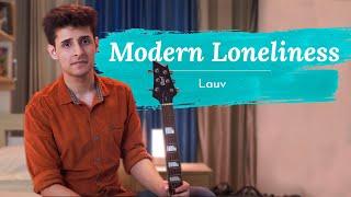 Modern Loneliness | Lauv | Electric Guitar Cover by Radhit Arora | Midnight Strums | Instrumental