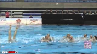 Aquasouls Synchro Combo Preliminary Shiseido Canadian Open 2015