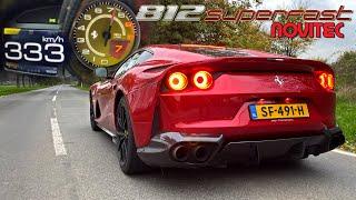 FERRARI 812 NOVITEC 0-333km/h & INSANE F1 V12 SOUND