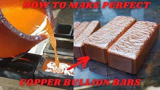 How do I make the perfect copper bullion bars? - Devil Forge