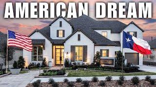 Touring the DALLAS TEXAS Community of the Year! [New Homes & Neighborhood Tour!]