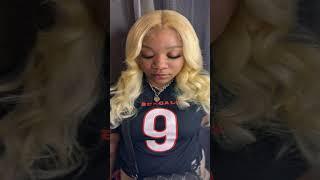 Real black barbieLove this blonde on her #cincinnatihairstylist #wigtutorial  #cincinnati