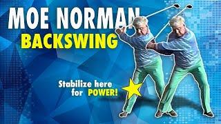 Moe Norman's Golf Swing 4K - Backswing for Leverage and Power