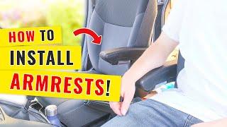 How To Install An Armrest In Your Vehicle | Make Your Drive Extra Comfortable